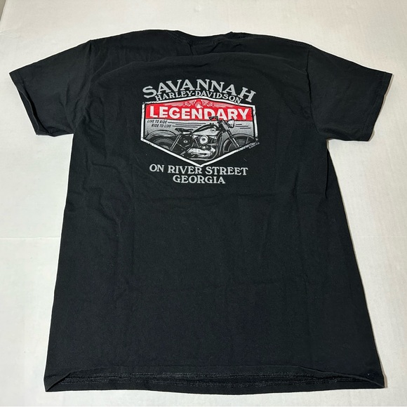 Harley-Davidson Motorcycles 2022 Savannah, Georgia Tee - Picture 6 of 7